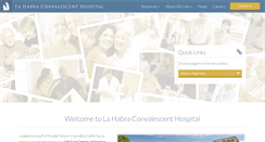 Desktop Screenshot of lahabraconvalescenthospital.com